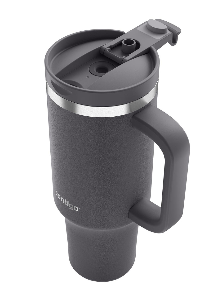 Kubek termiczny ze słomką Contigo Streeterville Tumbler 1200 ml - Darkstone