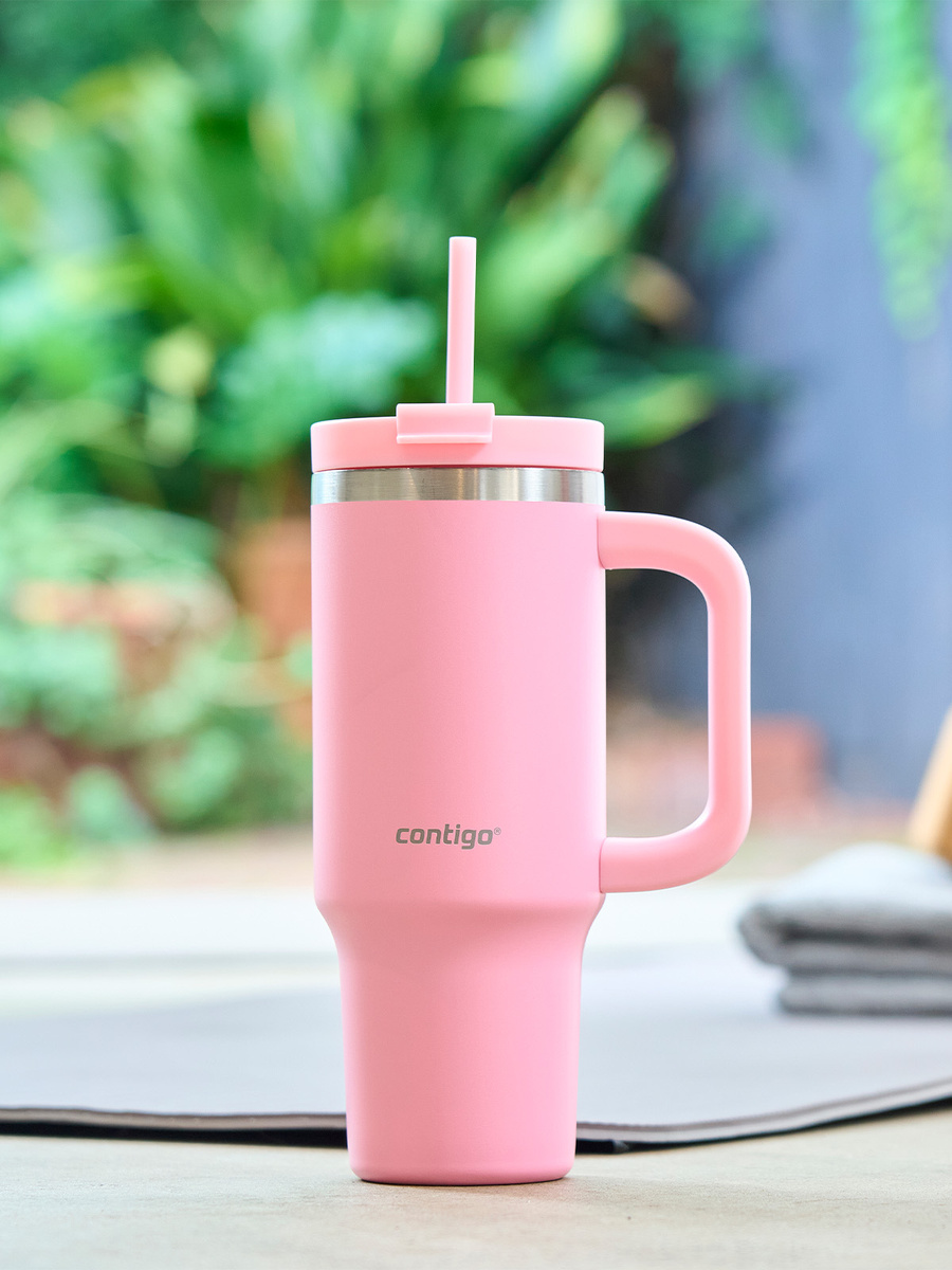 Kubek termiczny na wodę z grawerem Streeterville Tumbler 800 ml - Strawberry Cream