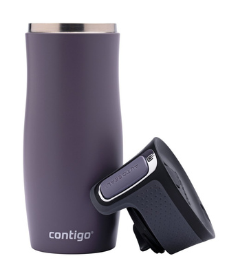 Kubek termiczny Contigo West Loop 2.0 470ml - Dark Plum - powystawowy