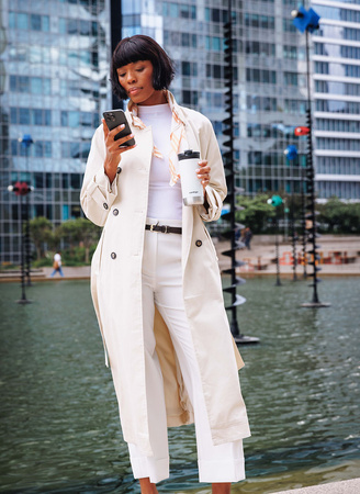 Kubek termiczny na kawę Contigo Huron 2.0 470ml - Six Seven - Salt