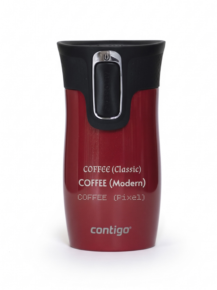 Kubek termiczny z grawerem Contigo West Loop Mini 300ml - Goji Berry