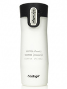 Kubek termiczny z grawerem Contigo West Loop 3.0 470 ml - Biały Mat