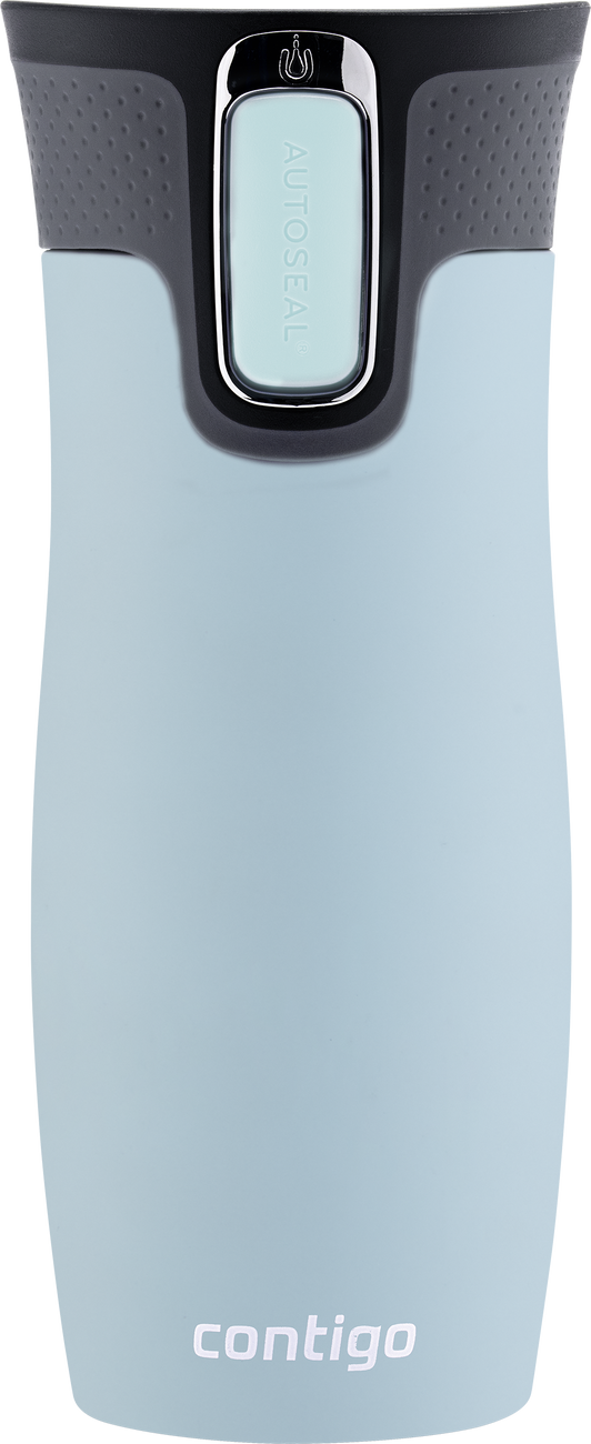 Kubek termiczny Contigo West Loop 2.0 470ml - błękitny mat - powystawowy