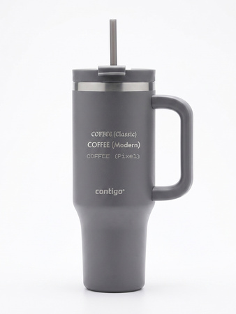 Kubek termiczny na wodę z grawerem Streeterville Tumbler 1200 ml - Darkstone