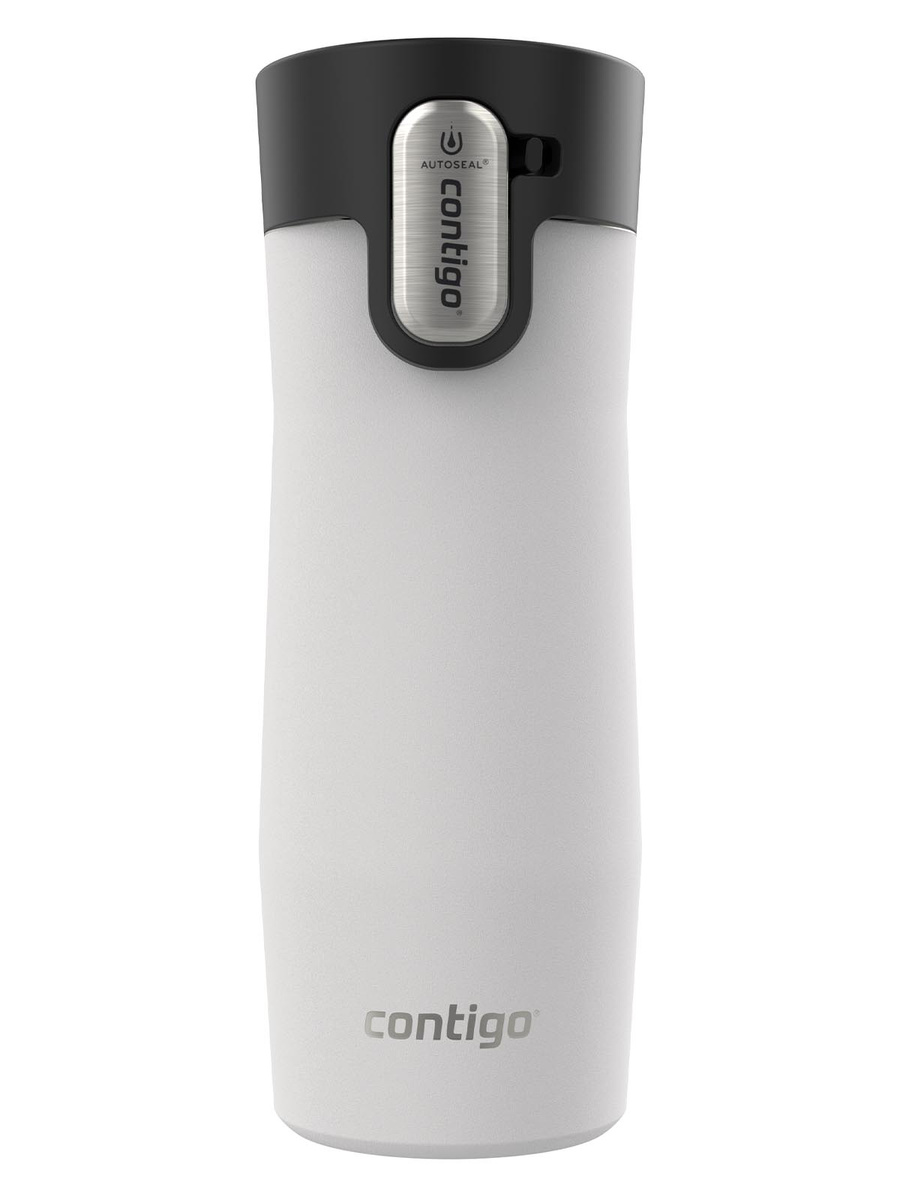 Kubek termiczny Contigo West Loop 3.0 470ml - Six Seven - Biały Mat
