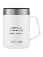 Kubek termiczny z grawerem Contigo Streeterville 420 ml - Biały