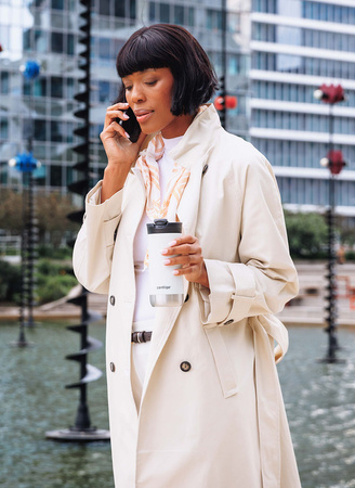 Kubek termiczny na kawę Contigo Huron 2.0 470ml - Six Seven - Salt