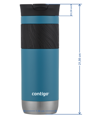 Kubek termiczny Contigo Byron 2.0  590ml -  Niebieski Mat - powystawowy 