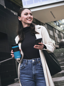 Zestaw kubków termicznych Contigo Byron  2.0 470ml - Złoty + Niebieski Mat