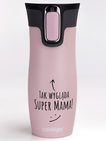 Thermal Mug Contigo West Loop 470 ml - Millenial pink - Great Mom