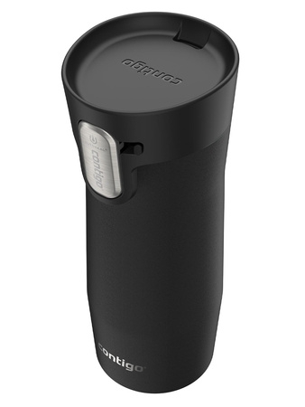 Kubek termiczny Contigo West Loop 3.0 470ml - Najlepszy Tata - Czarny Mat