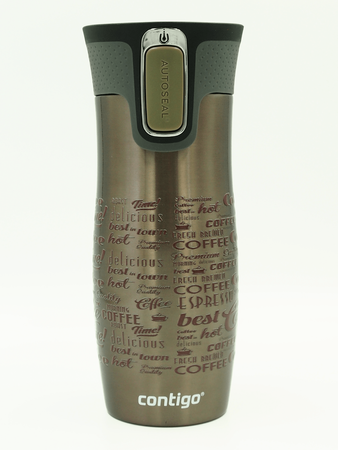 Thermal Mug Contigo West Loop 470 ml - Coffee Time