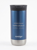 Kubek termiczny z grawerem Contigo Huron 2.0 470ml - Niebieski