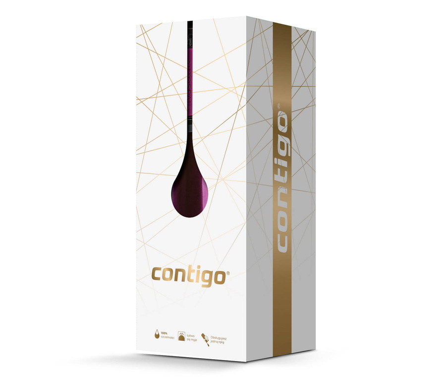 Kubek termiczny Contigo West Loop 2.0 470ml - Różowy Mat + Pudełko