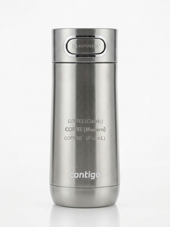 Kubek termiczny z grawerem Contigo Luxe 360ml - Stainless Steel
