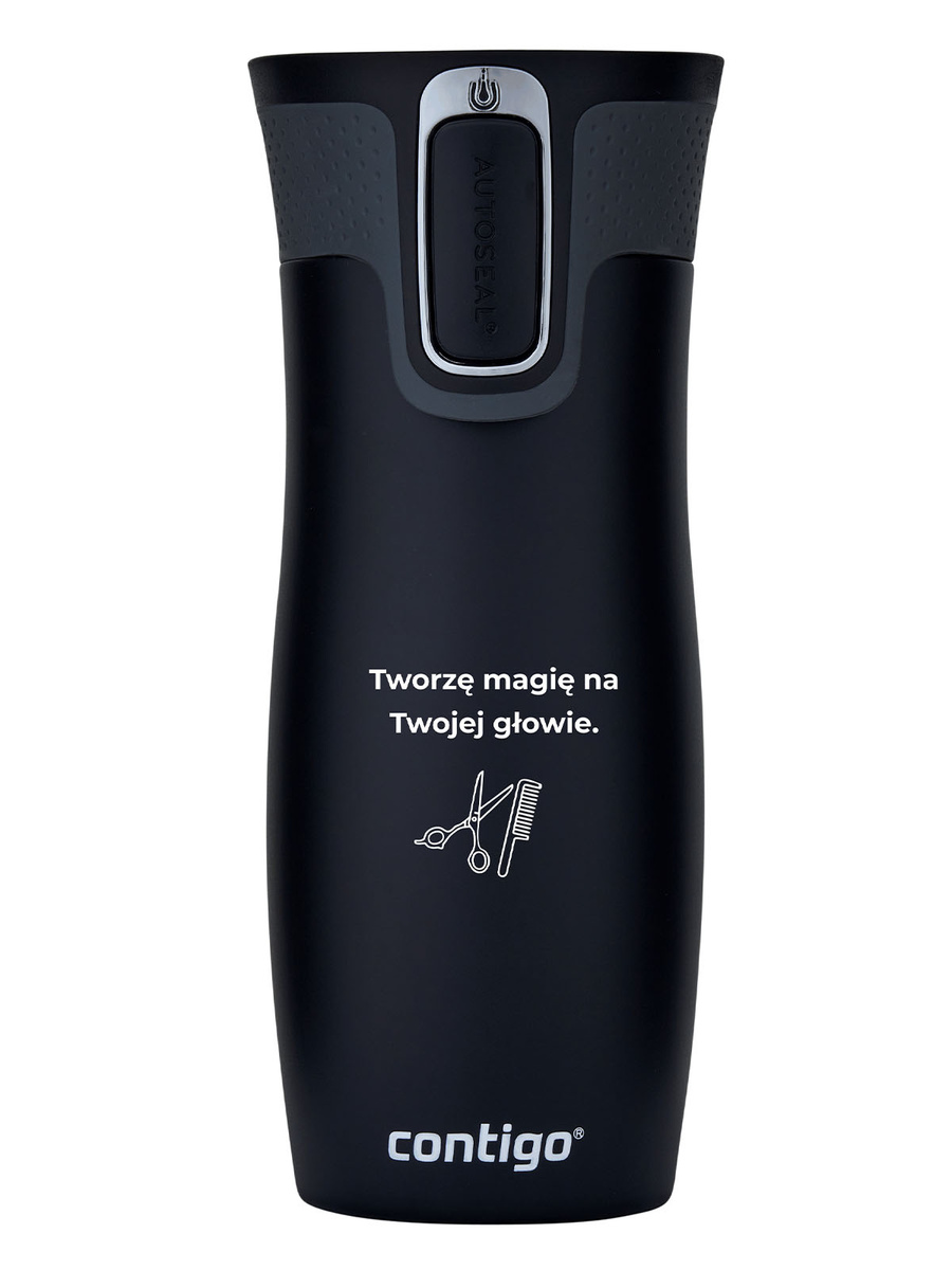 Kubek termiczny dla Fryzjerów - Contigo West Loop 2.0 470 ml - czarny