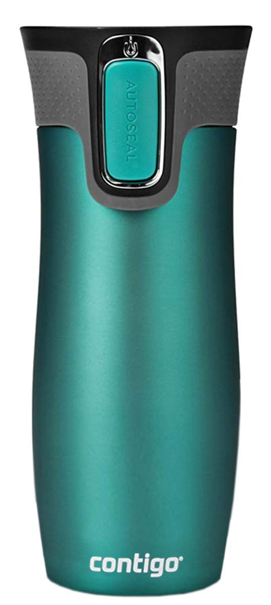 Kubek termiczny Contigo West Loop 2.0 470ml - Super Mama - Biscay Bay