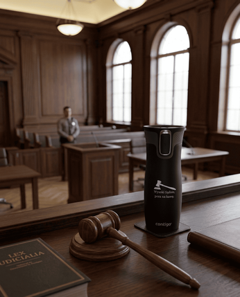 Kubek termiczny dla Sędziów - Contigo West Loop 2.0 470 ml - czarny