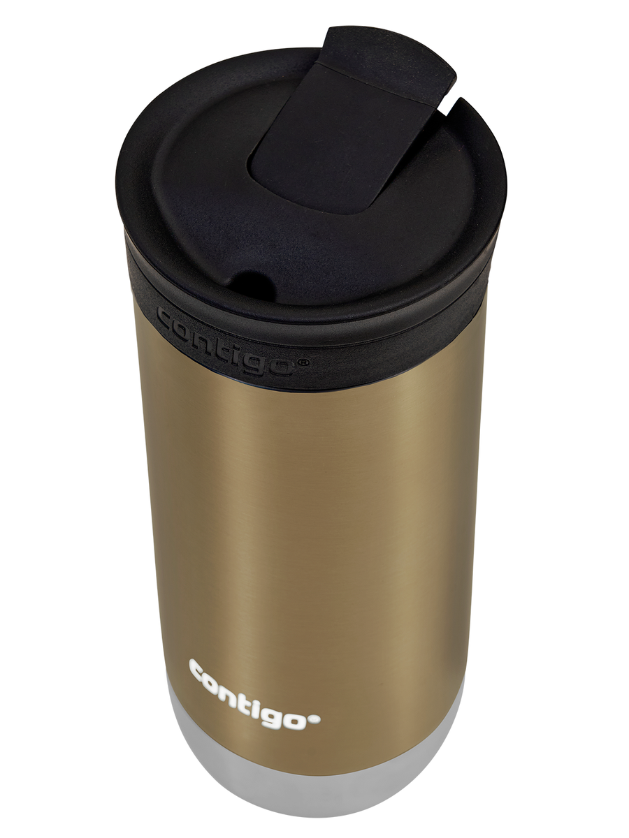 Kubek termiczny na kawę Contigo Huron 2.0 470ml - Na 40 urodziny - Złoty