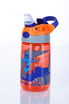 Bottle for kids - Contigo Gizmo Flip 420ml Kids Mug - Nectarine Superhero