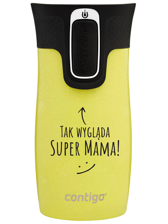 Contigo West Loop Mini 300ml thermal mug - This is what Super Mom looks like - Limelight