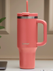 Kubek termiczny ze słomką Contigo Streeterville Tumbler 1200 ml - Coral