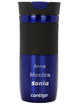 Thermal mug Contigo Byron 470ml with custom inscription - engraved - Deep Blue