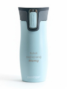 Kubek termiczny z grawerem Contigo West Loop 2.0 470 ml - Błękitny