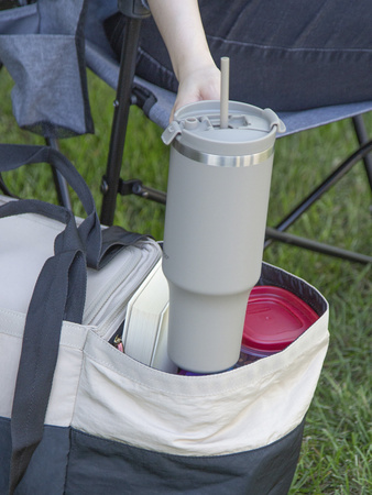 Kubek termiczny ze słomką Contigo Streeterville Tumbler 1200 ml - Inky Cap