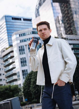 Kubek termiczny Contigo Byron 2.0 470ml - Gunmetal