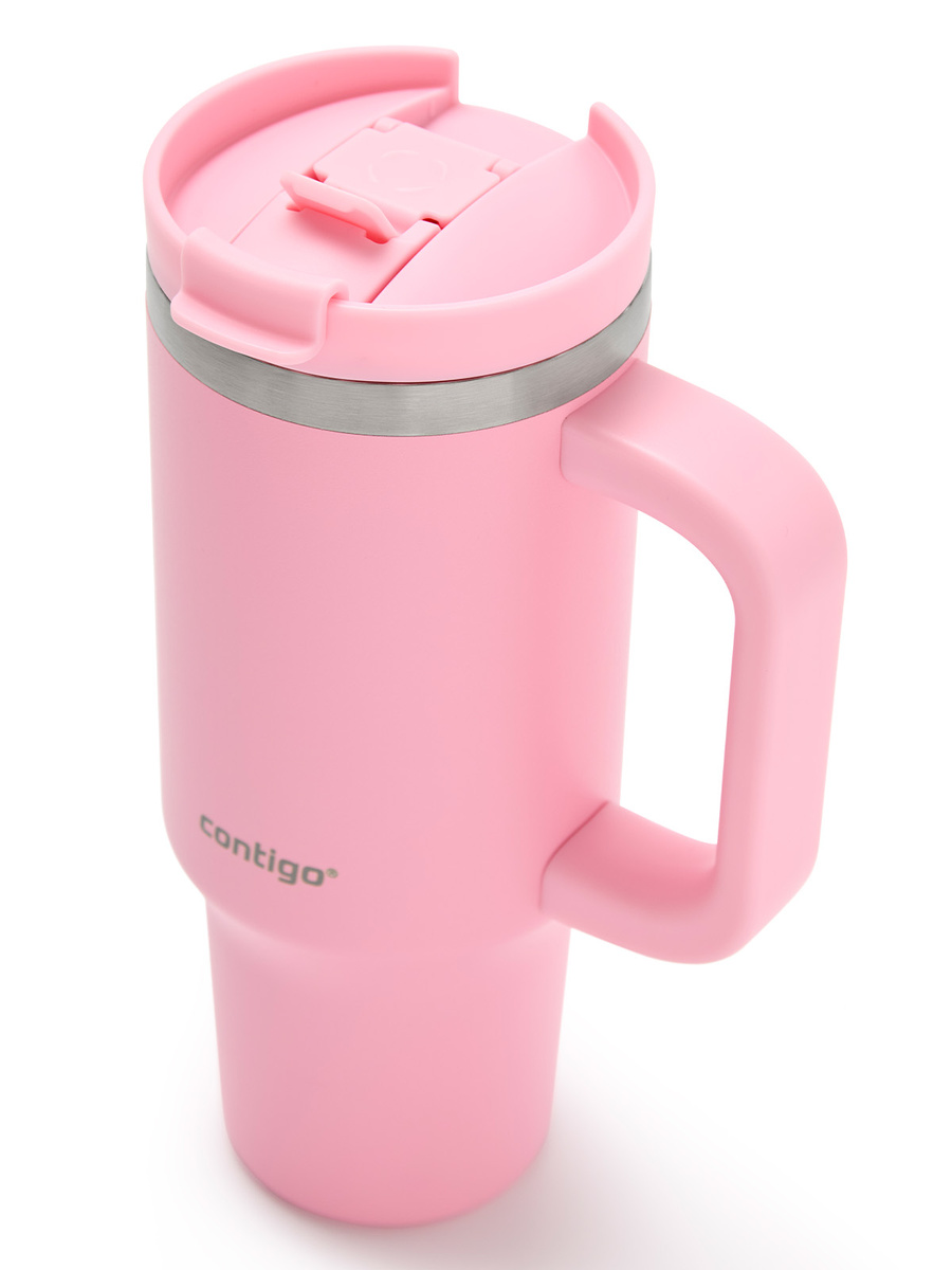 Kubek termiczny ze słomką Contigo Streeterville Tumbler 880 ml - Strawberry Cream