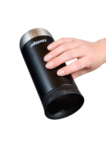 Kubek termiczny na kawę Contigo Huron 2.0 470ml - Czarny - powystawowy