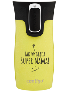 Kubek termiczny Contigo West Loop Mini 300ml - Tak wygląda Super Mama - Limelight