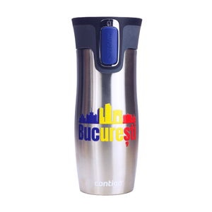 Thermal mug Contigo West Loop 2.0 470 ml - Bucuresti - Stainless steel