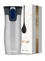 Kubek termiczny Contigo West Loop 2.0 470ml - Stalowy + Pudełko