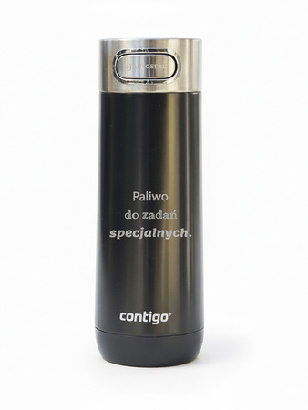 Kubek termiczny z grawerem Contigo Luxe  470 ml - Licorice
