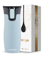 Kubek termiczny Contigo West Loop 2.0 470ml - Błękitny Mat + Pudełko