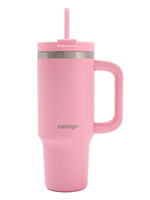Kubek termiczny ze słomką Contigo Streeterville Tumbler Mini 880 ml - Strawberry Cream