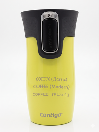 Kubek termiczny z grawerem Contigo West Loop Mini 300ml - Limelight