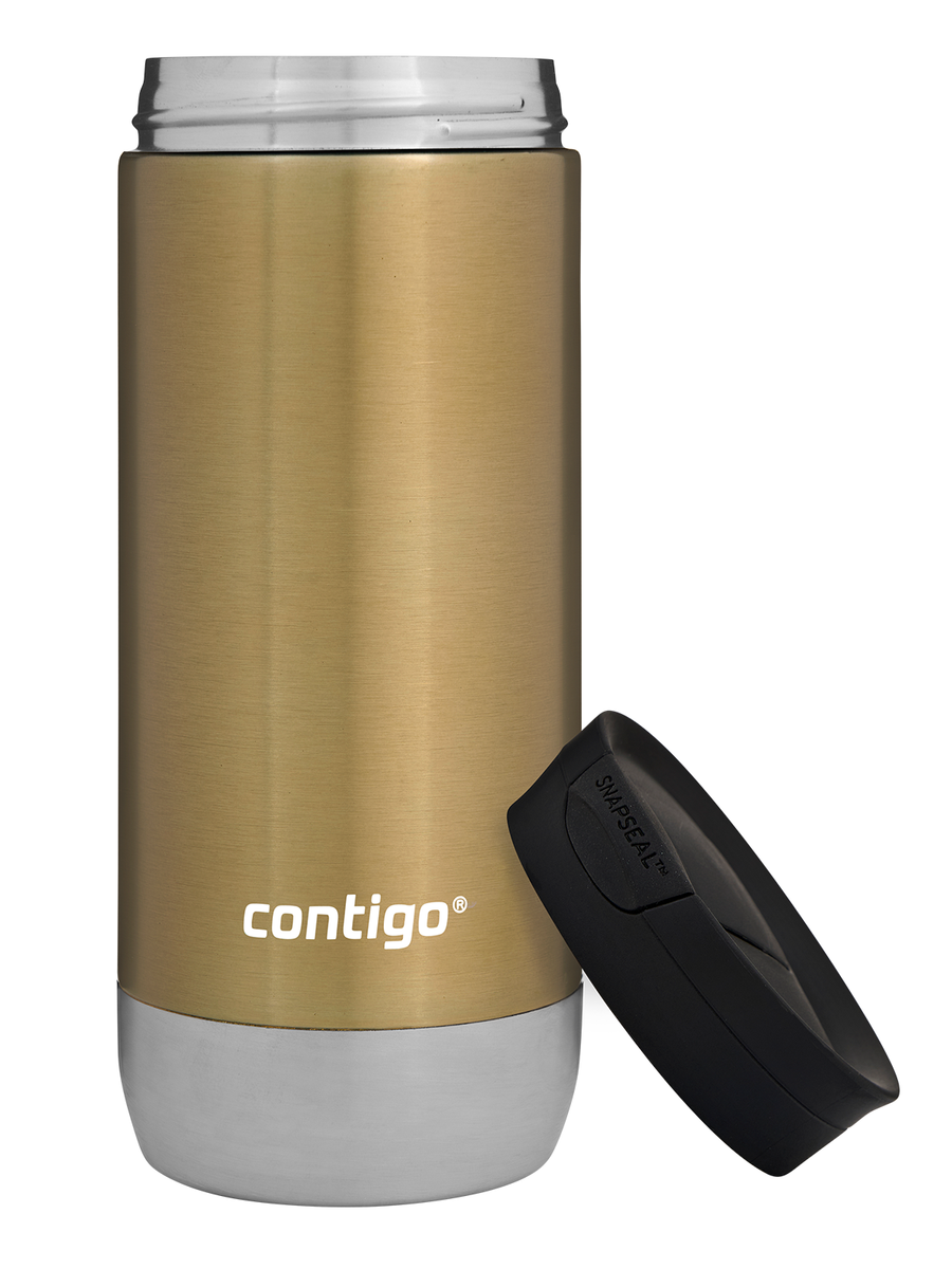 Kubek termiczny na kawę Contigo Huron 2.0 470ml - Złoty - Łukasz - powystawowy