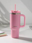 Kubek termiczny ze słomką Contigo Streeterville Tumbler 880 ml - Strawberry Cream