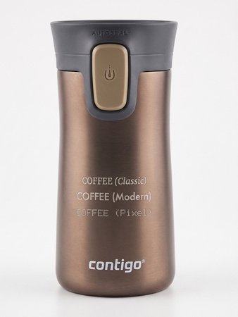 Kubek termiczny z grawerem Contigo Pinnacle 300ml - Latte