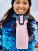 Kubek termiczny Contigo West Loop 2.0 470ml - Na 50 urodziny - Różowy Mat