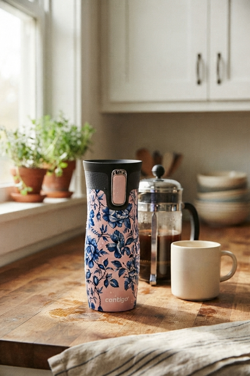 Kubek termiczny Contigo West Loop 2.0 470 ml - Porcelain Rose- Blush