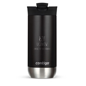Kubek termiczny na kawę dla nauczyciela Contigo Huron 2.0 470ml - Czarny