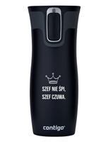 Kubek termiczny dla Szefa - Contigo West Loop 2.0 470 ml - czarny