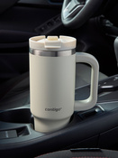 Kubek termiczny ze słomką Contigo Streeterville Tumbler 880 ml - Oatmilk