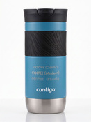 Kubek termiczny z grawerem Contigo Byron 2.0 470ml - Niebieski mat