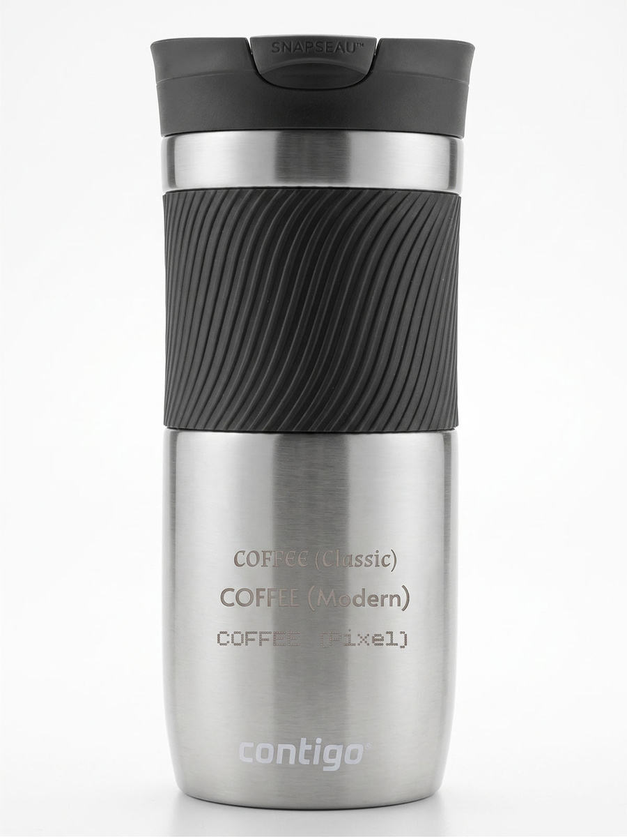 Kubek termiczny z grawerem Contigo Byron 470ml - Stainless Steel