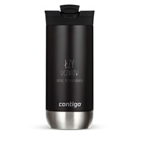 Kubek termiczny na kawę dla nauczyciela Contigo Huron 2.0 470ml - Czarny
